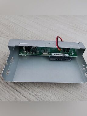 Internal SATA Adapter Mount - Silver with Integrated PCB 10-15 inches